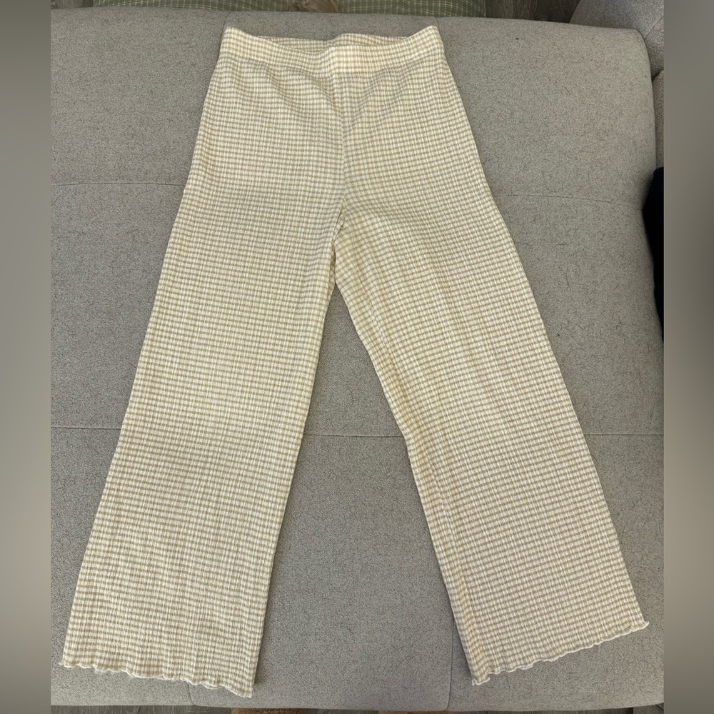 Wilfred Cream and Tan  Trousers & shirt